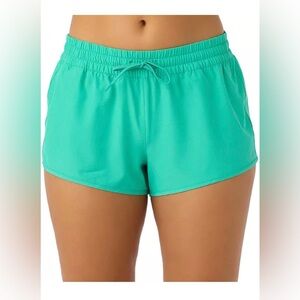 NWT O’Neill Juniors' Saltwater Solids Balboa 2" Drawstring Board Shorts Medium